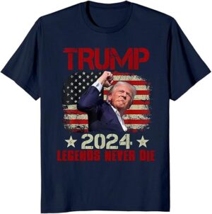 Donald Trump Support 2024 Election Rally Shooting T-Shirts