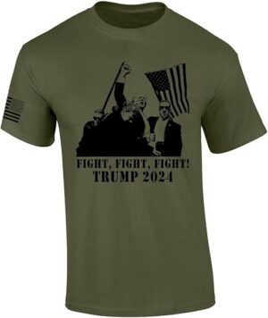 Fight Fight Fight Trump Shot 2024 T-Shirt