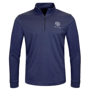 Mar a Lago Clubhouse 1 4 Zip Navy