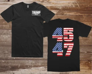 T-Shirt - 45 47 - Trump 2024