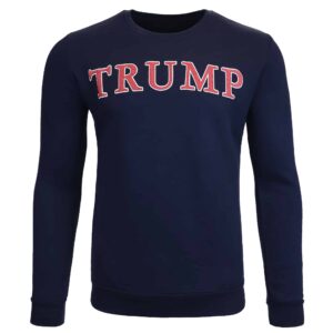 Texturized Trump RWB Crewneck