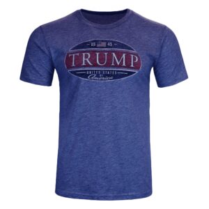 Trump Stamp Tee – Blue