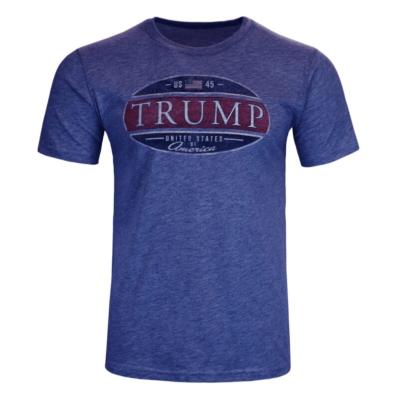 Trump Stamp Tee – Blue