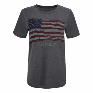 Waving Flag Tee – Grey