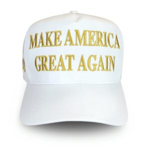 45-47 MAGA hat White Gold