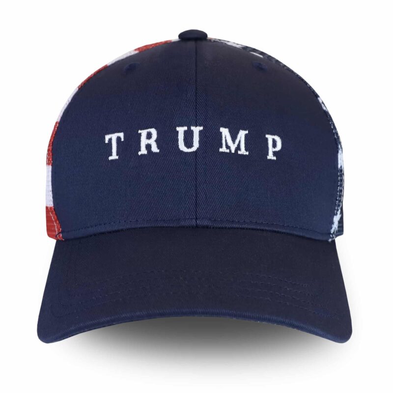 American Flag Back Hat