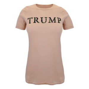 Ladies Camo Tee – Pink