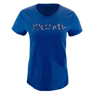 RWB Ladies Camo Tee – Blue